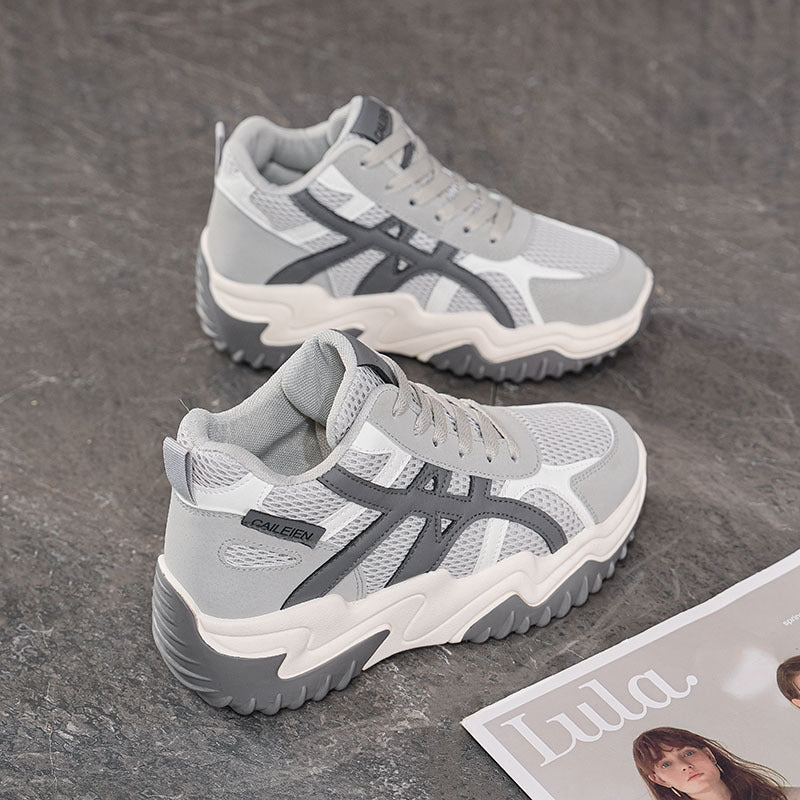 Damen Sportliche Chunky Sneakers mit atmungsaktivem Obermaterial und dämpfendem Design R&B