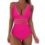 Damen eleganter Badeanzug mit verführerischen Cut-Out-Details R&B