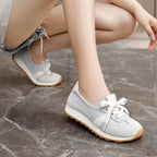Damen Leichte und flexible Freizeitsneaker mit elastischer Einfassung R&B