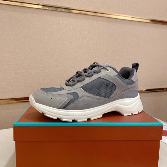 Damen sportive Freizeitsneakers mit atmungsaktiver Oberflächenstruktur und dämpfender Sohle R&B