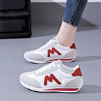 Damen Sneakers im sportlichen Retro-Stil mit atmungsaktivem Obermaterial R&B