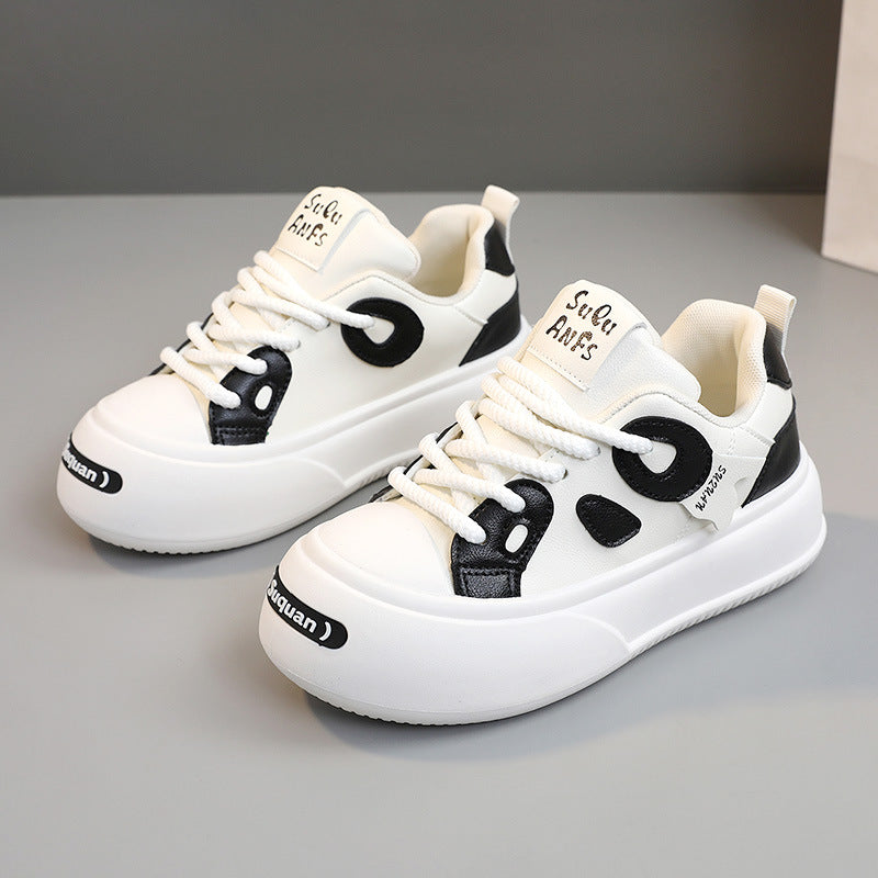 Damen modische Sneakers mit stylischem Farbkontrast und gepolsterter Laufsohle R&B