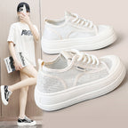 Damen modische Sneakers mit atmungsaktivem Obermaterial und dämpfender Laufsohle R&B