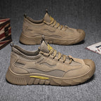 Herren Sportliche Mesh-Sneaker mit robustem Sohlenprofil und dämpfender Technologie R&B