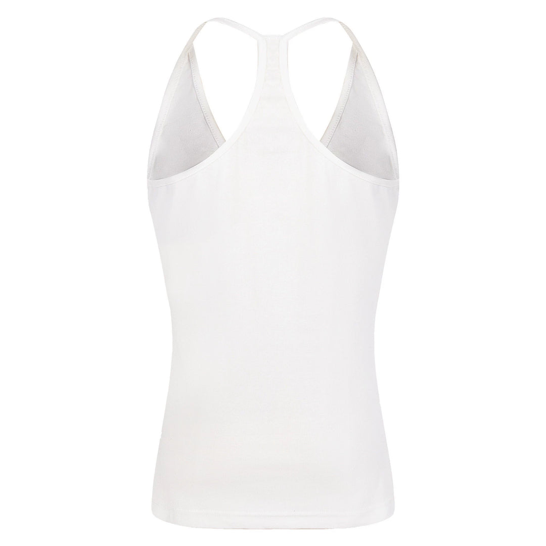 Damen nan tailliertes Rippjersey-Top mit kreuzförmigem Rücken und formender Silhouette R&B