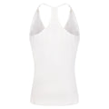 Damen nan tailliertes Rippjersey-Top mit kreuzförmigem Rücken und formender Silhouette R&B