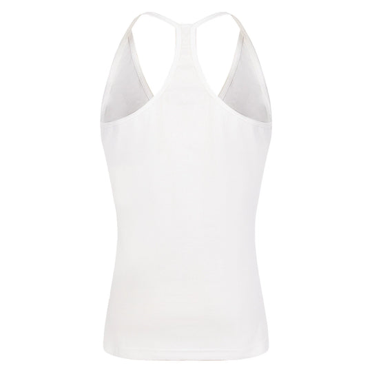 Damen nan tailliertes Rippjersey-Top mit kreuzförmigem Rücken und formender Silhouette R&B