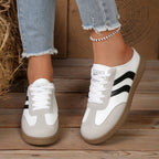 Damen lässige Slipper mit sportlichem Design R&B