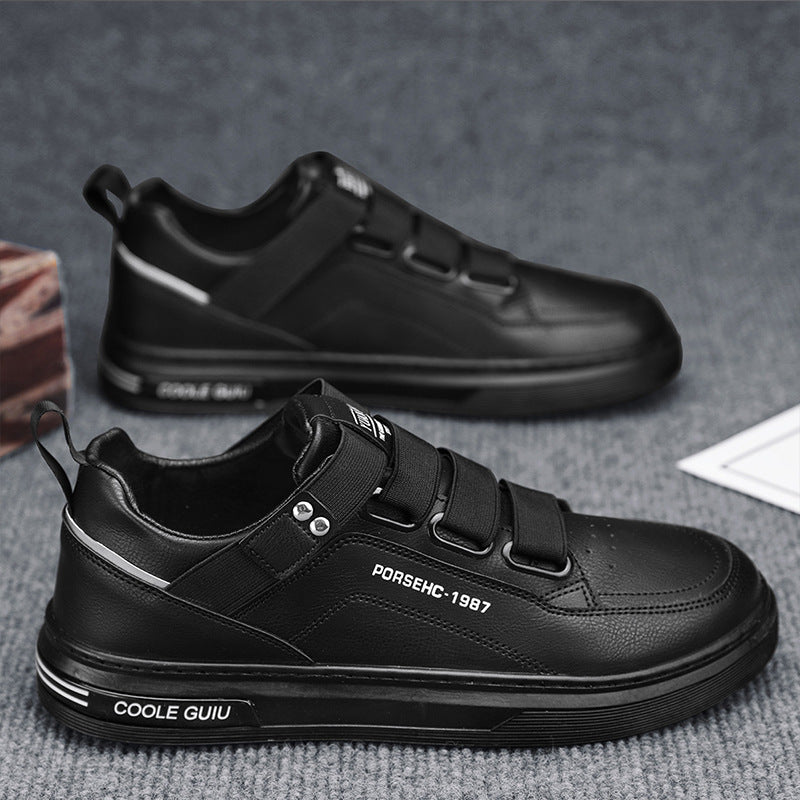 Damen Sportliche Veloursleder Sneakers mit praktischem Klettverschluss R&B