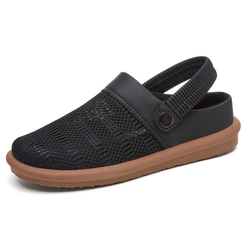 Damen Atmungsaktive Clogs mit flexiblem Riemen R&B