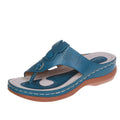 Damen Komfortable Zehentrenner-Sandalen mit ergonomischem Fußbett und modischen Akzenten R&B