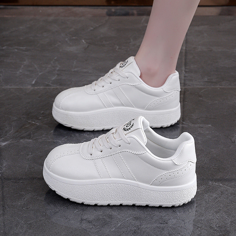 Damen Komfortable Sneaker mit dicker Laufsohle und elegantem Design R&B