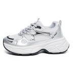 Damen Sportliche Laufschuhe mit atmungsaktivem Mesh-Obermaterial und stoßdämpfender Sohle R&B