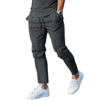 Herren Sportliche Freizeithose mit seitlichen Taschen und elastischem Bund R&B