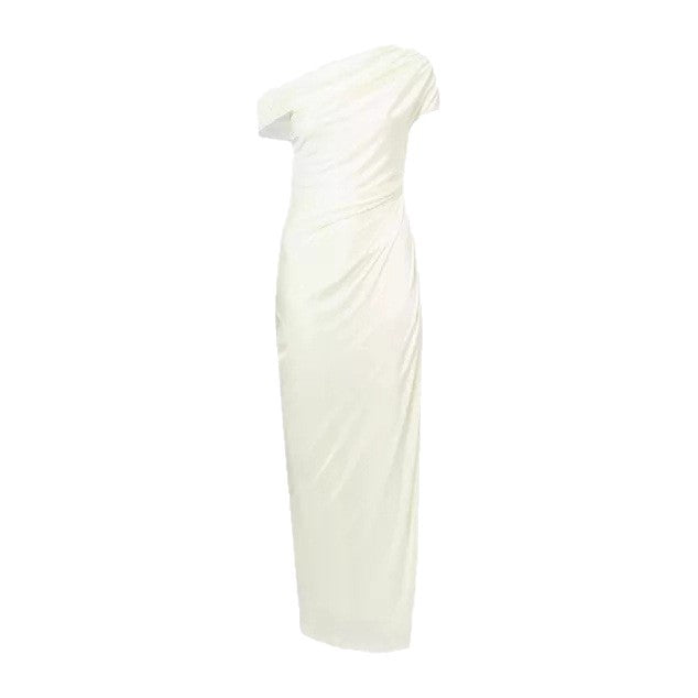 Damen Wickelkleid mit asymmetrischem Oberteil und eleganten Drapierungen R&B
