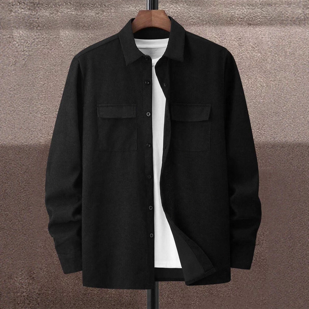 Herren Leichte und atmungsaktive Hemdbluse