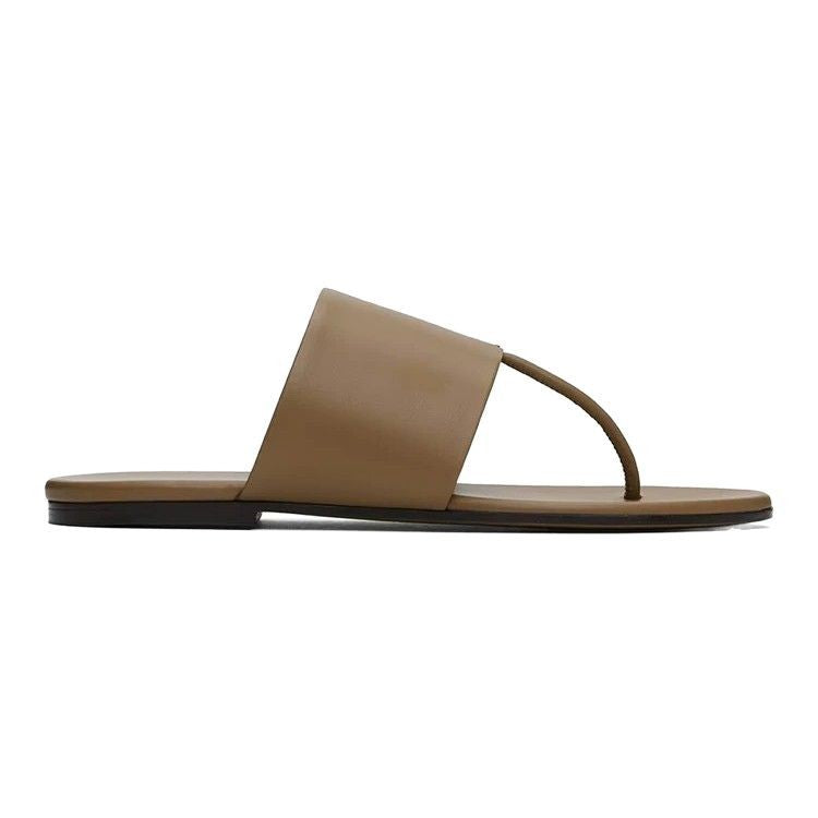 Damen Zehentrenner-Sandalen mit breitem Riemen und ergonomischem Fußbett R&B