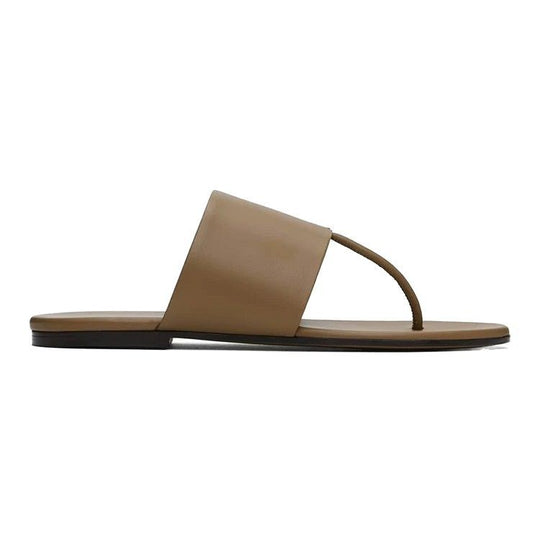 Damen Zehentrenner-Sandalen mit breitem Riemen und ergonomischem Fußbett R&B