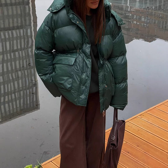 Damen modische Daunenjacke R&B