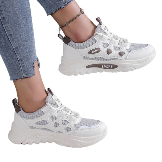 Damen Sportliche Laufschuhe mit atmungsaktiver Mesh-Oberfläche und komfortabler Dämpfung R&B