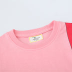 Mädchen T-Shirt Kleid mit kreativem Taschenmotiv R&B