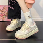 Damen Sportliche Sneaker mit trendigem Plateau-Design R&B