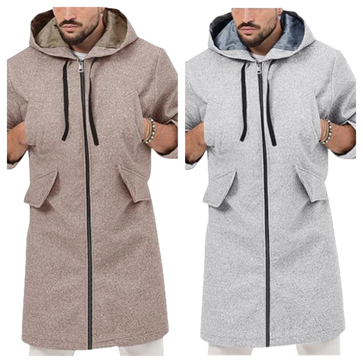 Herren leichte Kapuzenjacke R&B