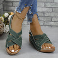Damen Bequeme Riemchensandalen mit anatomischer Fußbetten- und Luftpolster-Wirkung R&B