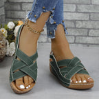 Damen Bequeme Riemchensandalen mit anatomischer Fußbetten- und Luftpolster-Wirkung R&B