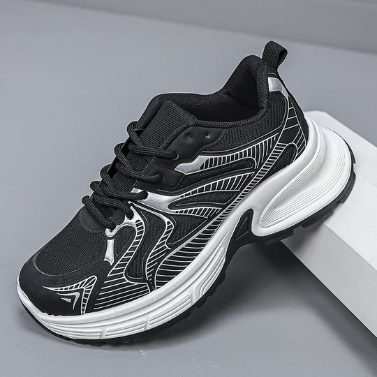 Damen Sportliche Sneakers mit atmungsaktiver Mesh-Oberfläche und stabilisierender Sohle R&B