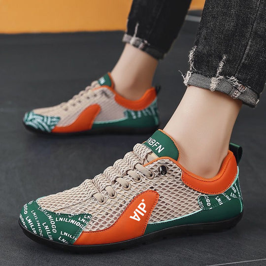 Damen Leistungstraining Sneakers mit atmungsaktivem Mesh-Obermaterial und flexibler Sohle R&B