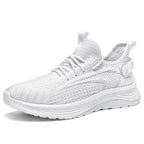 Damen Komfortable Lauf-Sneaker mit elastischem Strick-Obermaterial R&B