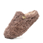 Damen Flauschige Hausschuhe mit modischem Design und warmem Futter R&B