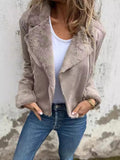 Damen Kunstfell jacke R&B