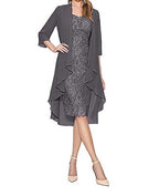 Elegantes Chiffonkleid