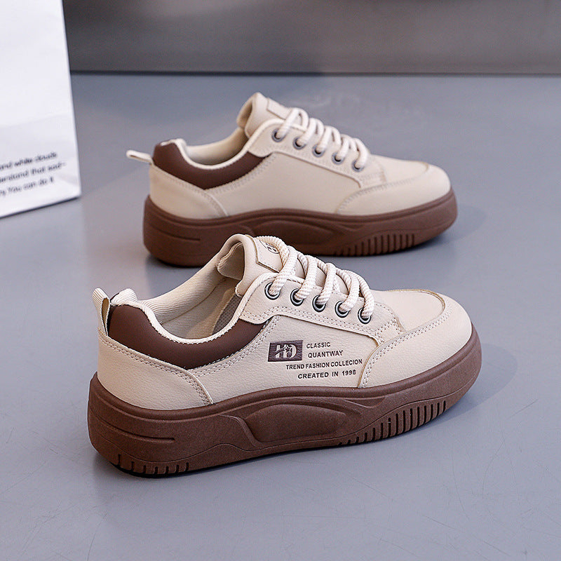 Damen Sneakers mit dickem Komfortprofil und atmungsaktiver Sohle R&B