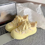 Damen Modische Plateausneaker mit lässigem Design und komfortabler Dämpfung R&B