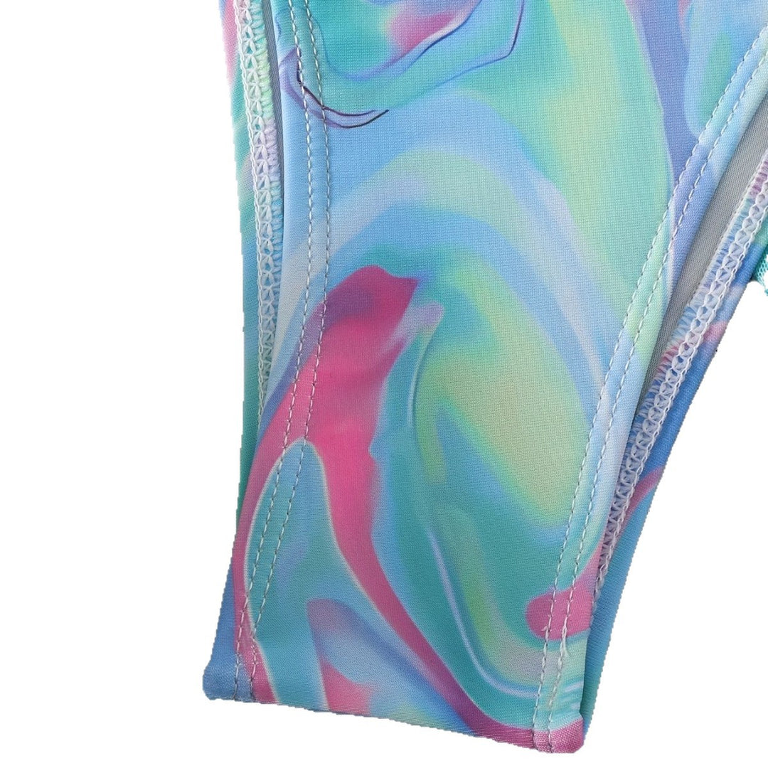 Damen Triangel-Bikini mit verspieltem Wickelrock R&B