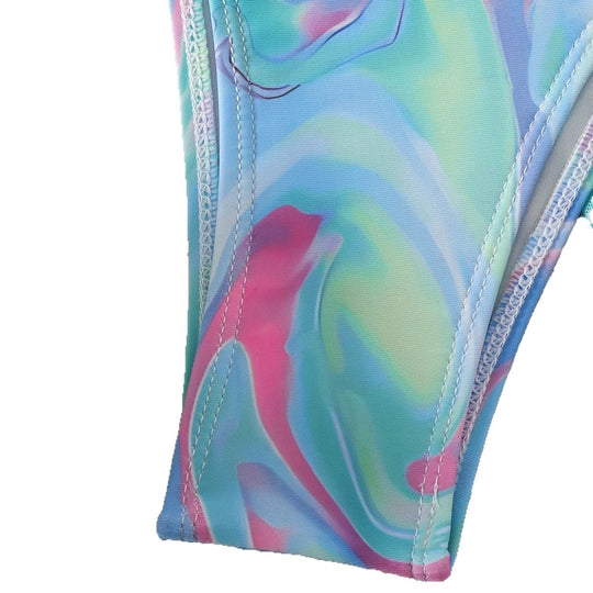 Damen Triangel-Bikini mit verspieltem Wickelrock R&B