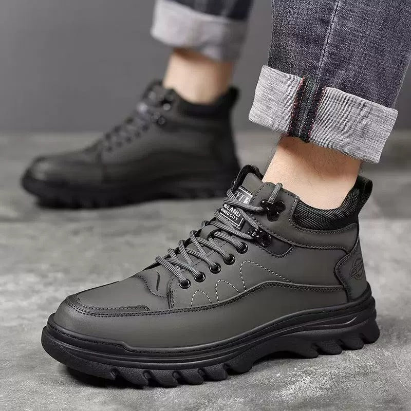 Herren Hochwertige Winterstiefel mit strapazierfähigem Obermaterial und rutschfester Sohle R&B
