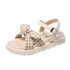 Damen Sandalen mit großem Schleifendetail und komfortablem Fußbett R&B