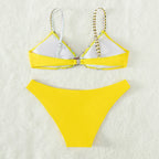 Damen Bikini-Set mit floralem Design und verstellbaren Trägern R&B