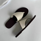 Damen Zehentrenner-Sandalen mit schickem Riemendesign und weichem Fußbett R&B