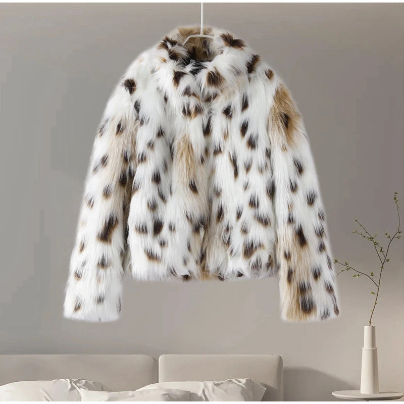 Damen Kunstpelzjacke R&B