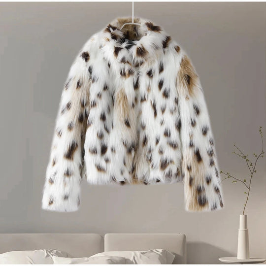 Damen Kunstpelzjacke R&B