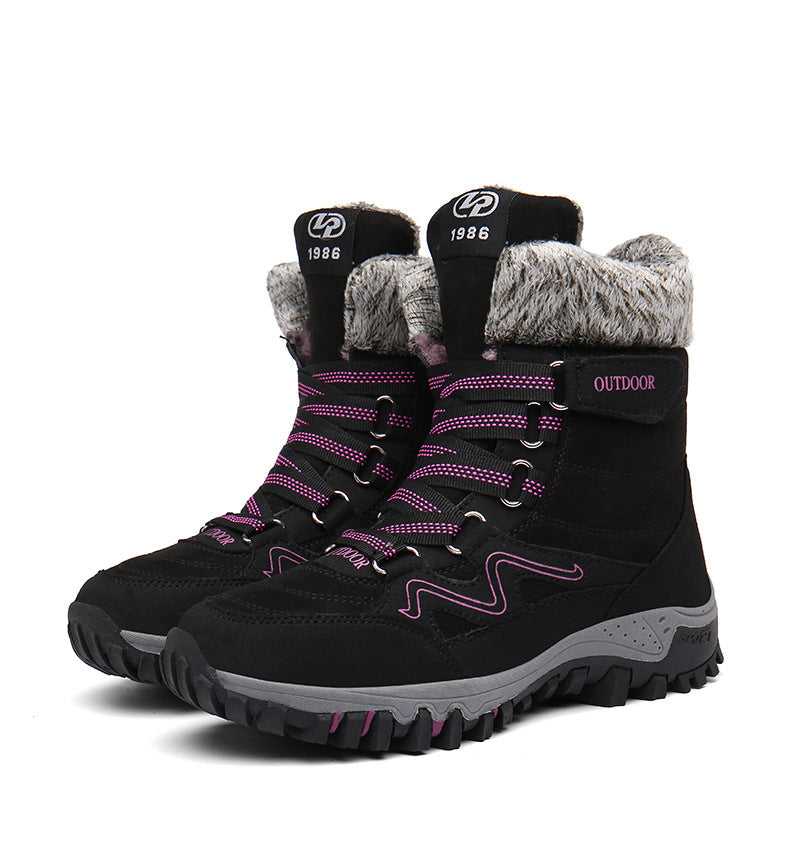 Damen Wasserdichte Winterstiefel mit Fleece-Innenfutter R&B