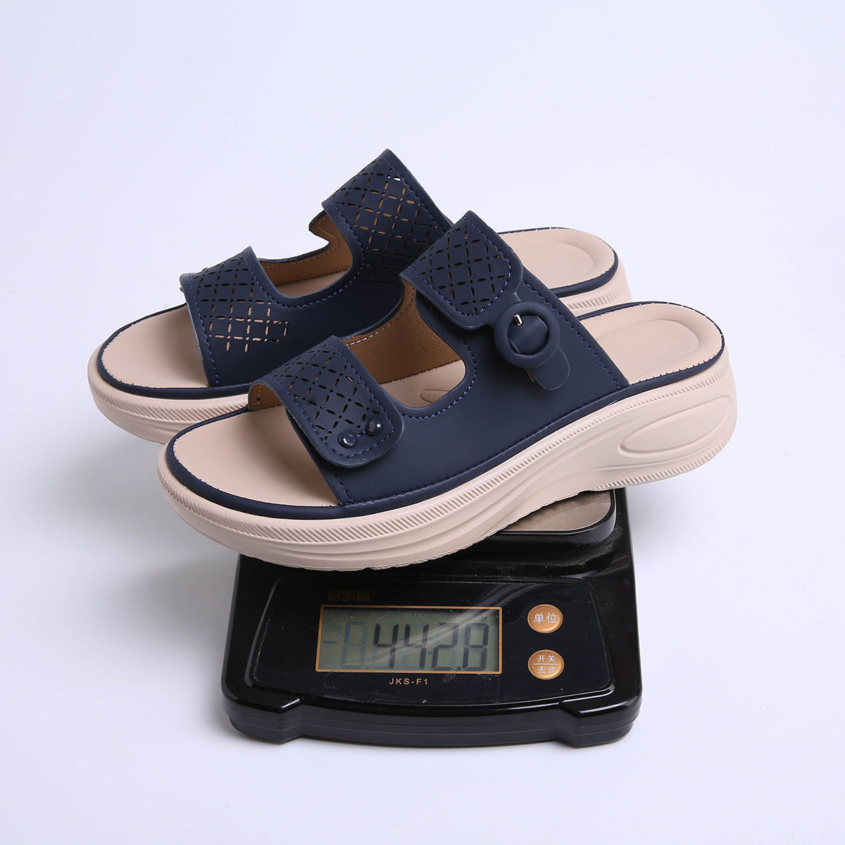 Damen Atmungsaktive Clogs mit modischem Lochdesign und komfortablem Fußbett