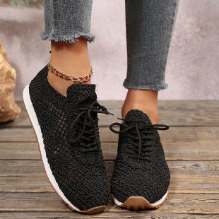 Damen Sportliche Komfort-Sneaker mit atmungsaktivem Obermaterial R&B
