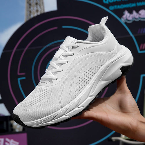 Damen Laufsneaker mit atmungsaktiver Mesh-Oberfläche und dämpfender Sohle R&B