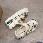 Damen Spielend inspirierte Sneakers mit strapazierfähigem Obermaterial und praktischem Klettverschluss R&B